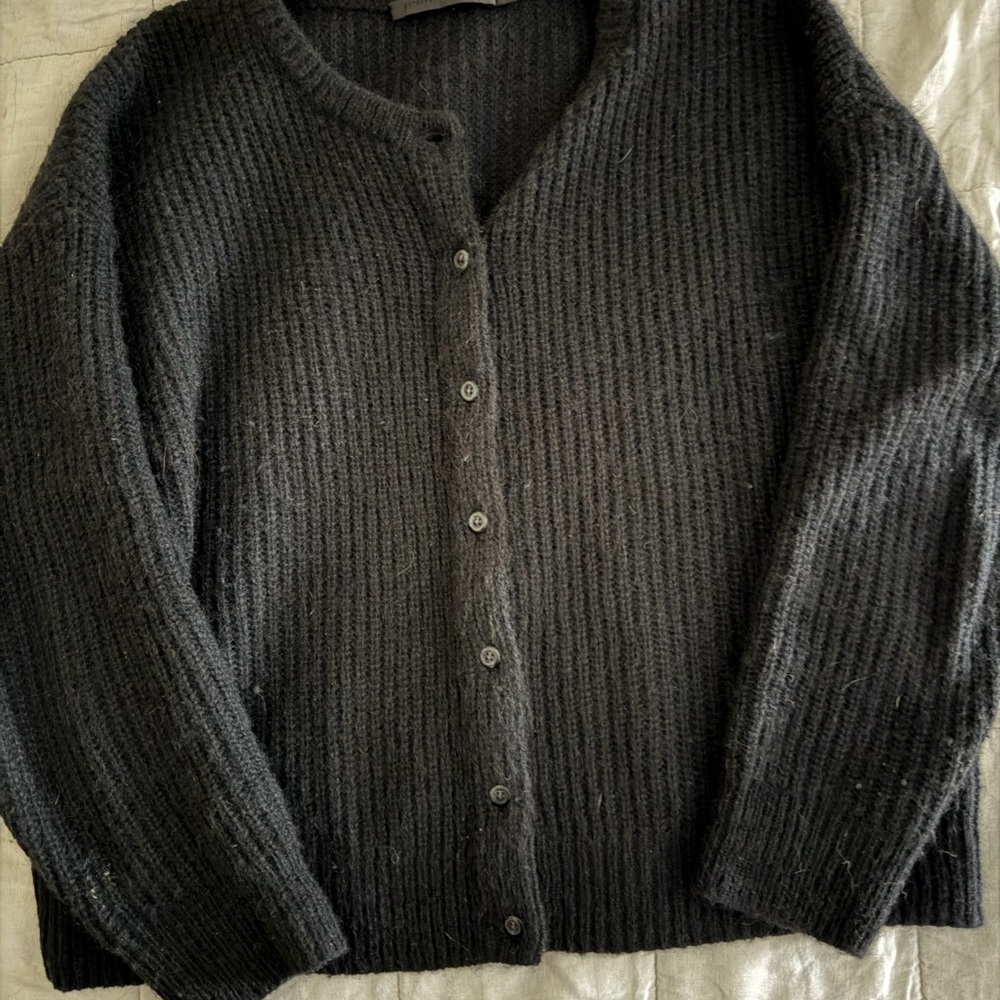 VGUC Jenni Kayne Hayes Black Cardigan Sweater